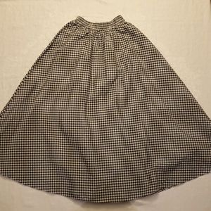 Checkered Skirt